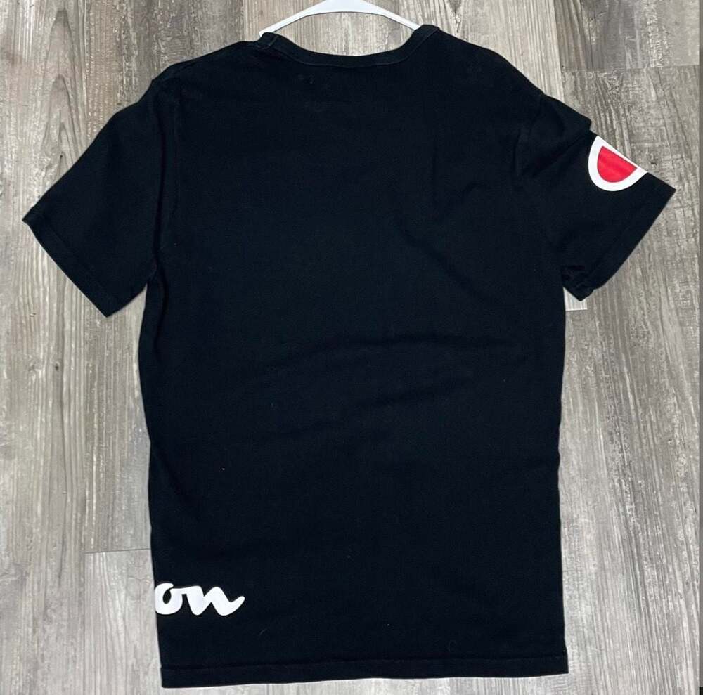 Champion Life Men's Heritage Tee, Wraparound Logo Short Sleeve T-Shirt T1919G - Picture 3 of 3